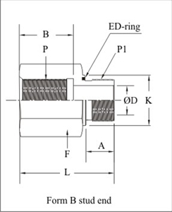 Picture of GAUGE ADAPTER BSP Parallel with ED-ring