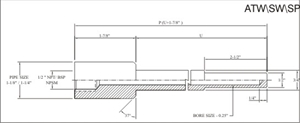 Picture of ATW SOCKET WELD STEPPED