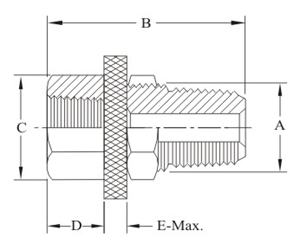 Picture of BULKHEAD COUPLING (BC)