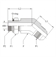 Picture of 45 DEGREE ADJUSTABEL MALE ELBOW O RING AND WASHER BSP PARALLEL THREAD