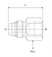 Picture of MALE-FEMALE ADAPTER MEDIUM PRESSURE