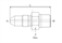 Picture of MALE-MALE ADAPTER MEDIUM PRESSURE TO NPT