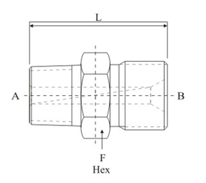 Picture of NPT TO REVERSE HIGH PRESSURE
